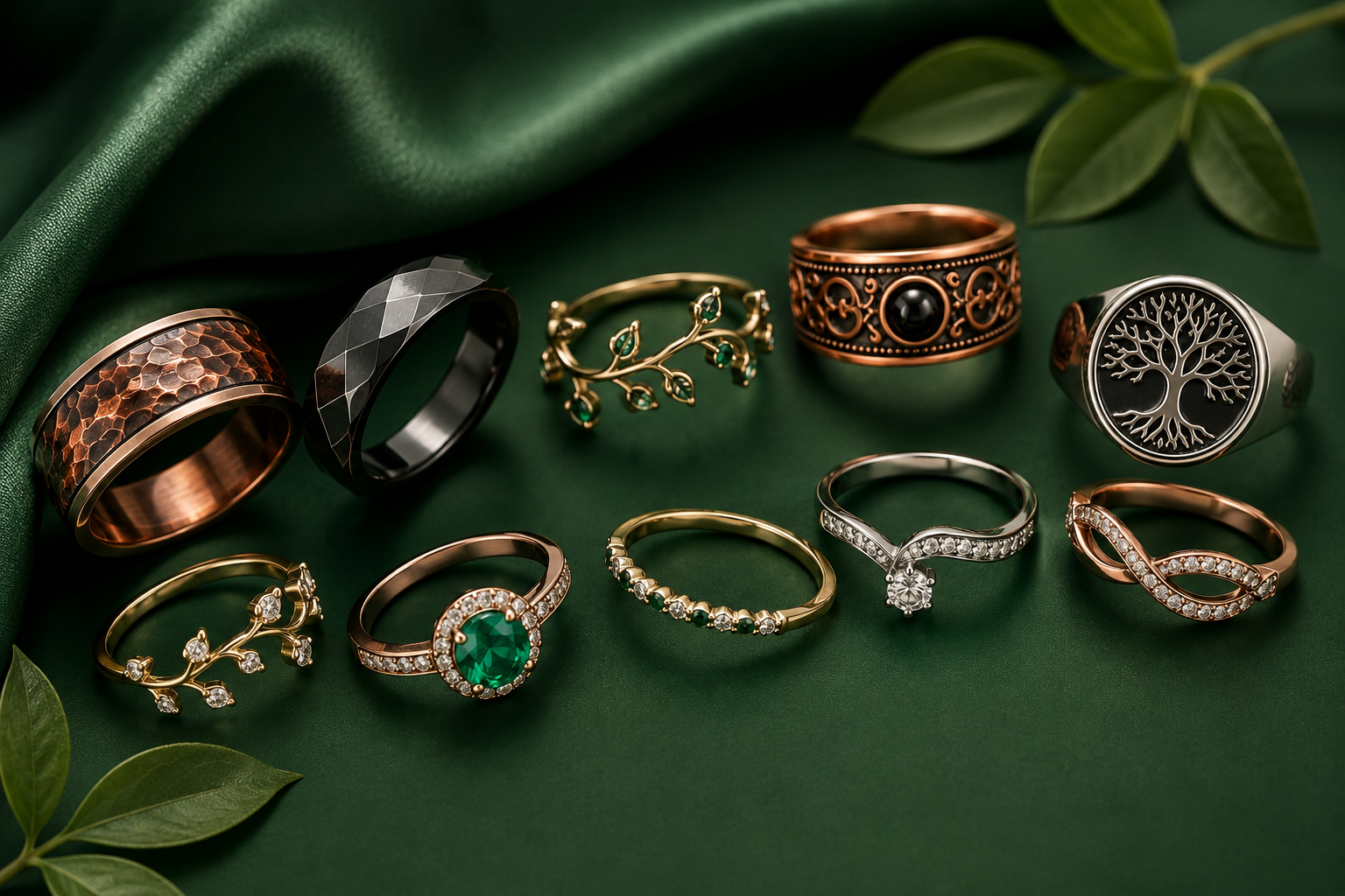 Rings of Distinction