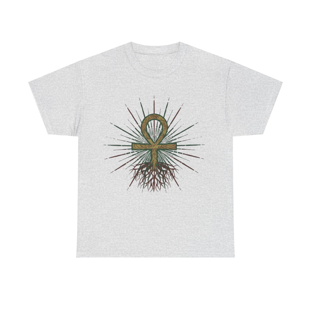 Root Chakra Grounded Ankh T-Shirt (Unisex)