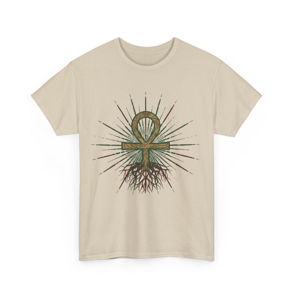 Root Chakra Grounded Ankh T-Shirt (Unisex)
