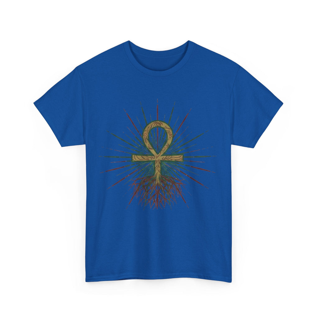 Root Chakra Grounded Ankh T-Shirt (Unisex)
