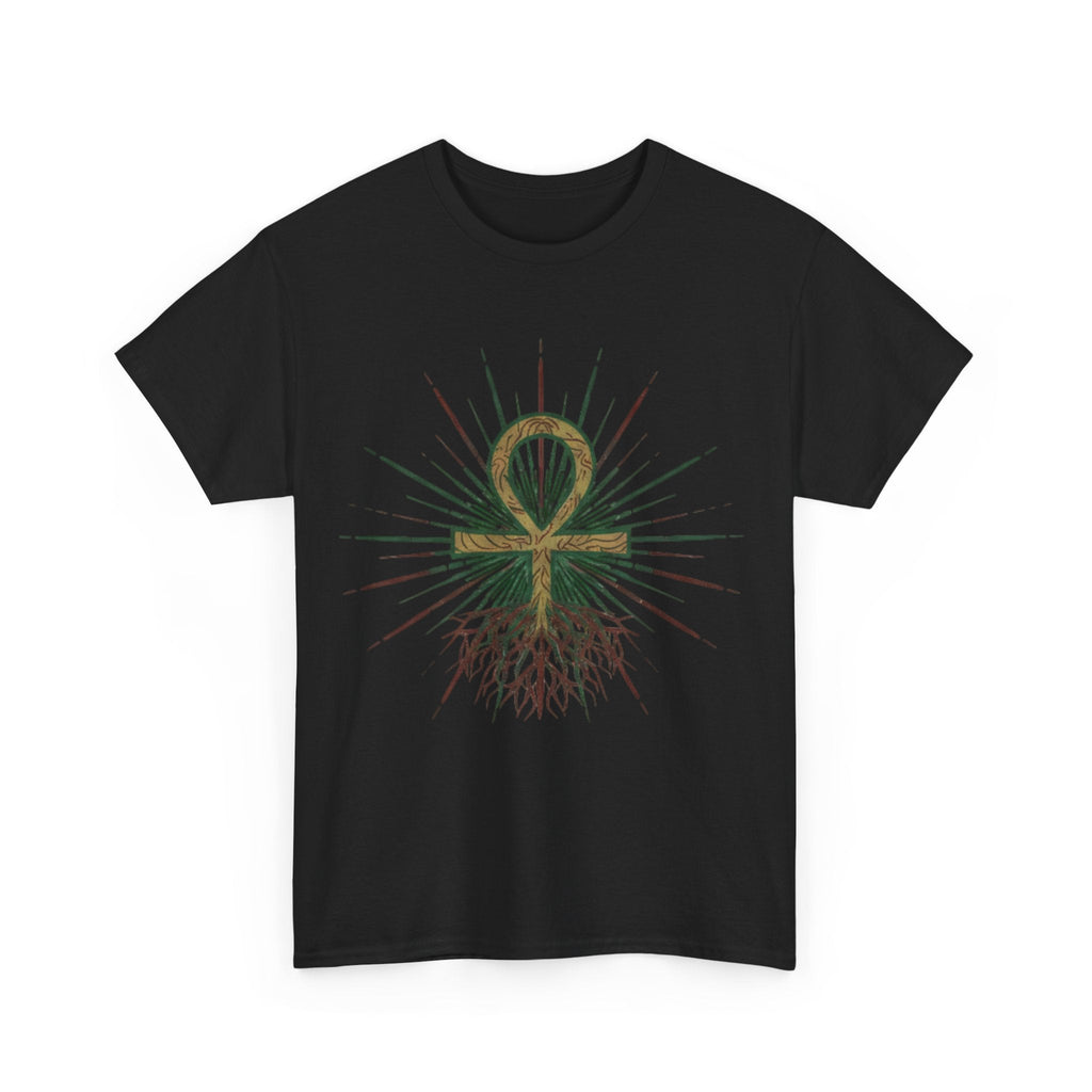 Root Chakra Grounded Ankh T-Shirt (Unisex)