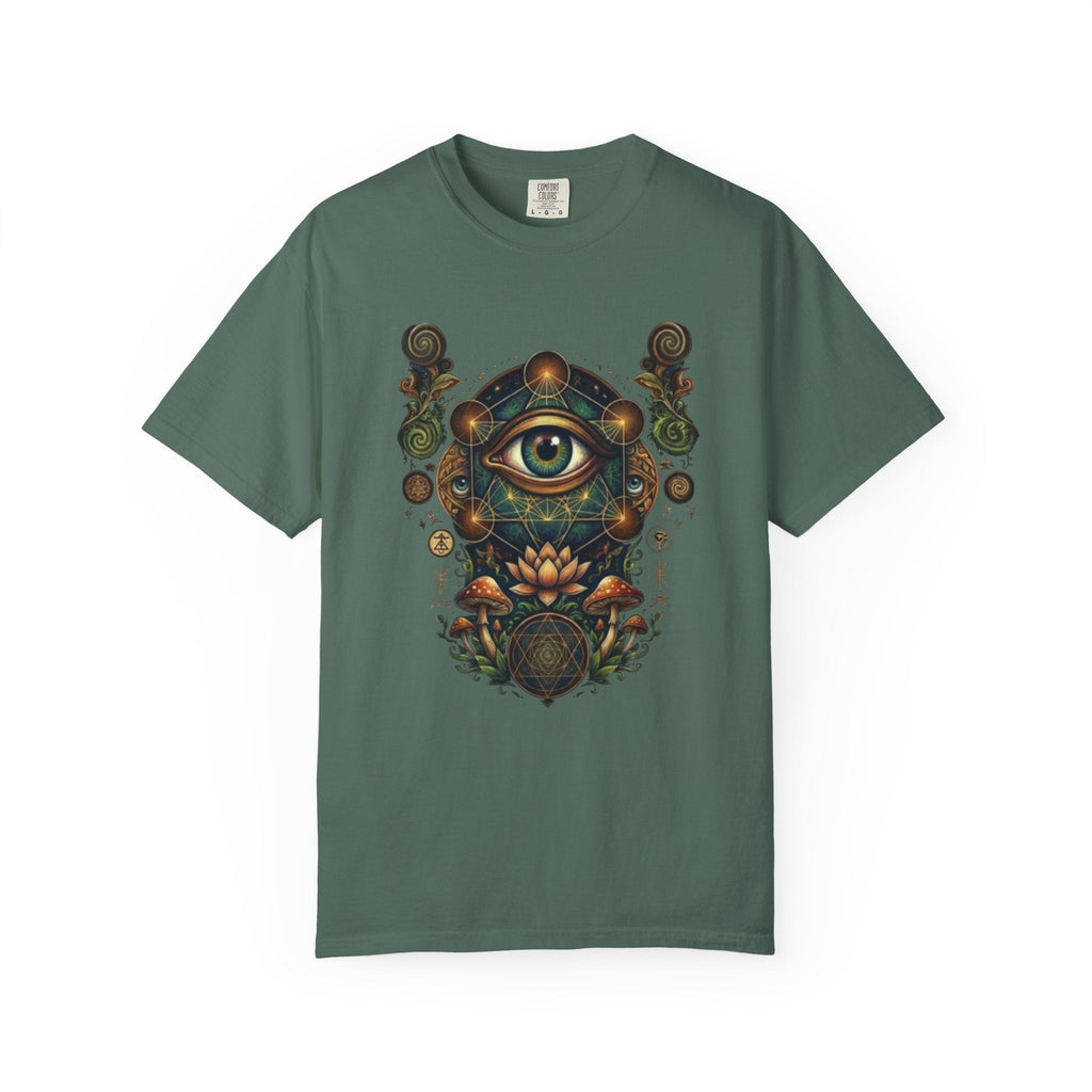 Geometric Eye Themed T-Shirt