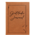 Gratitude Journal Leatherette Sketch Book (large) | Rawhide