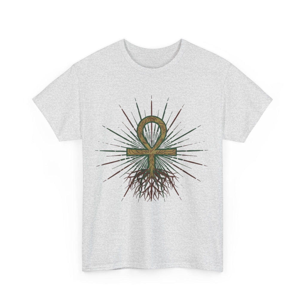 Root Chakra Grounded Ankh T-Shirt (Unisex)