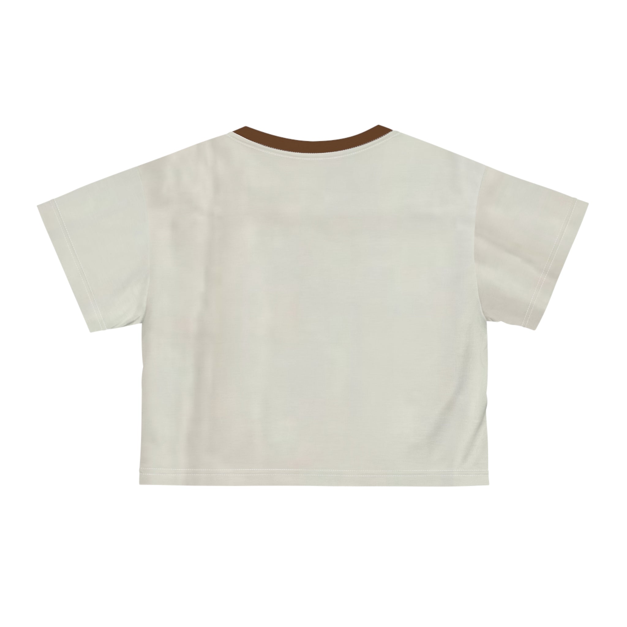 Egyptian Hieroglyph Crop Top Tee — Vintage Ankh & Script All-Over Print