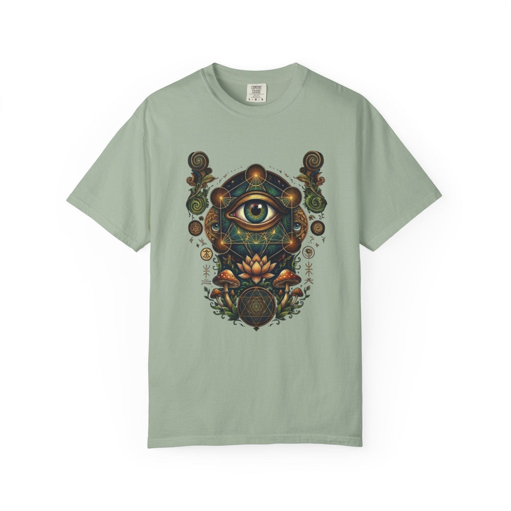 Geometric Eye Themed T-Shirt
