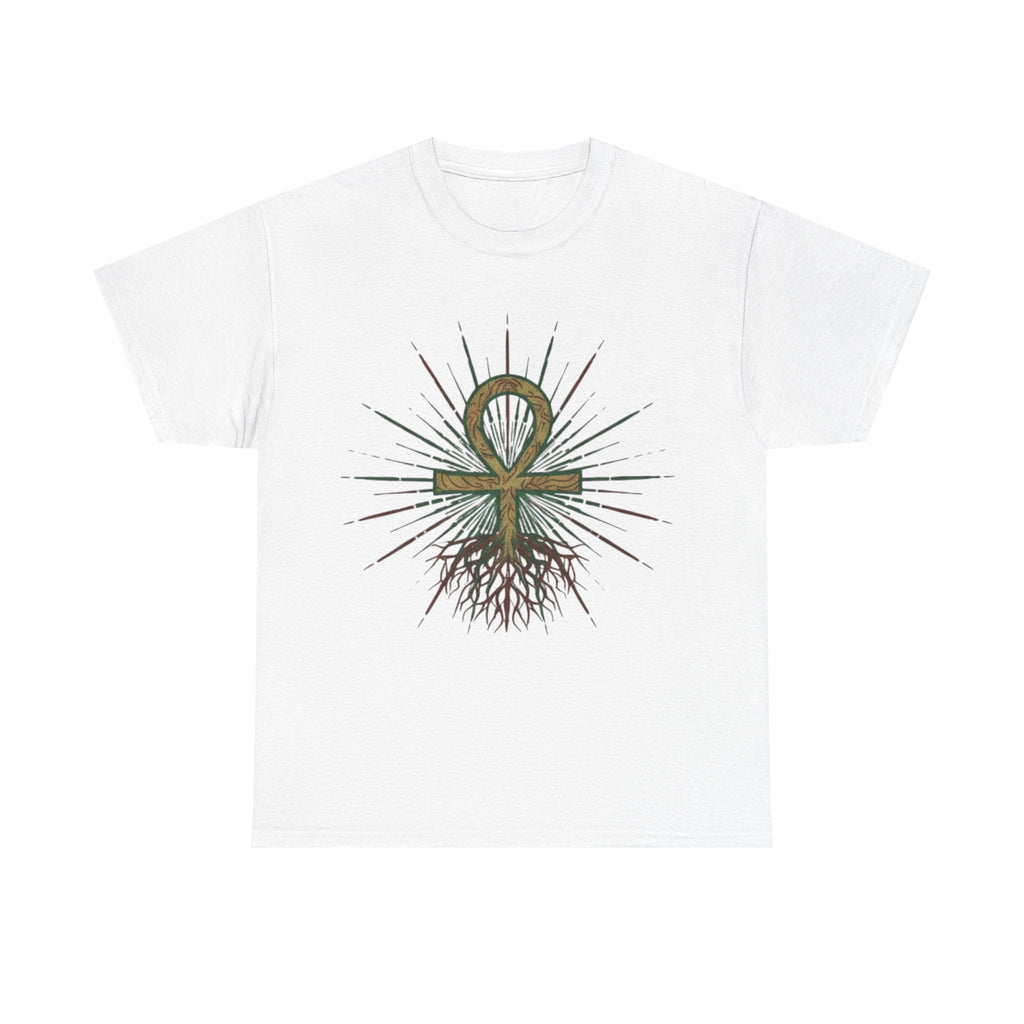 Root Chakra Grounded Ankh T-Shirt (Unisex)
