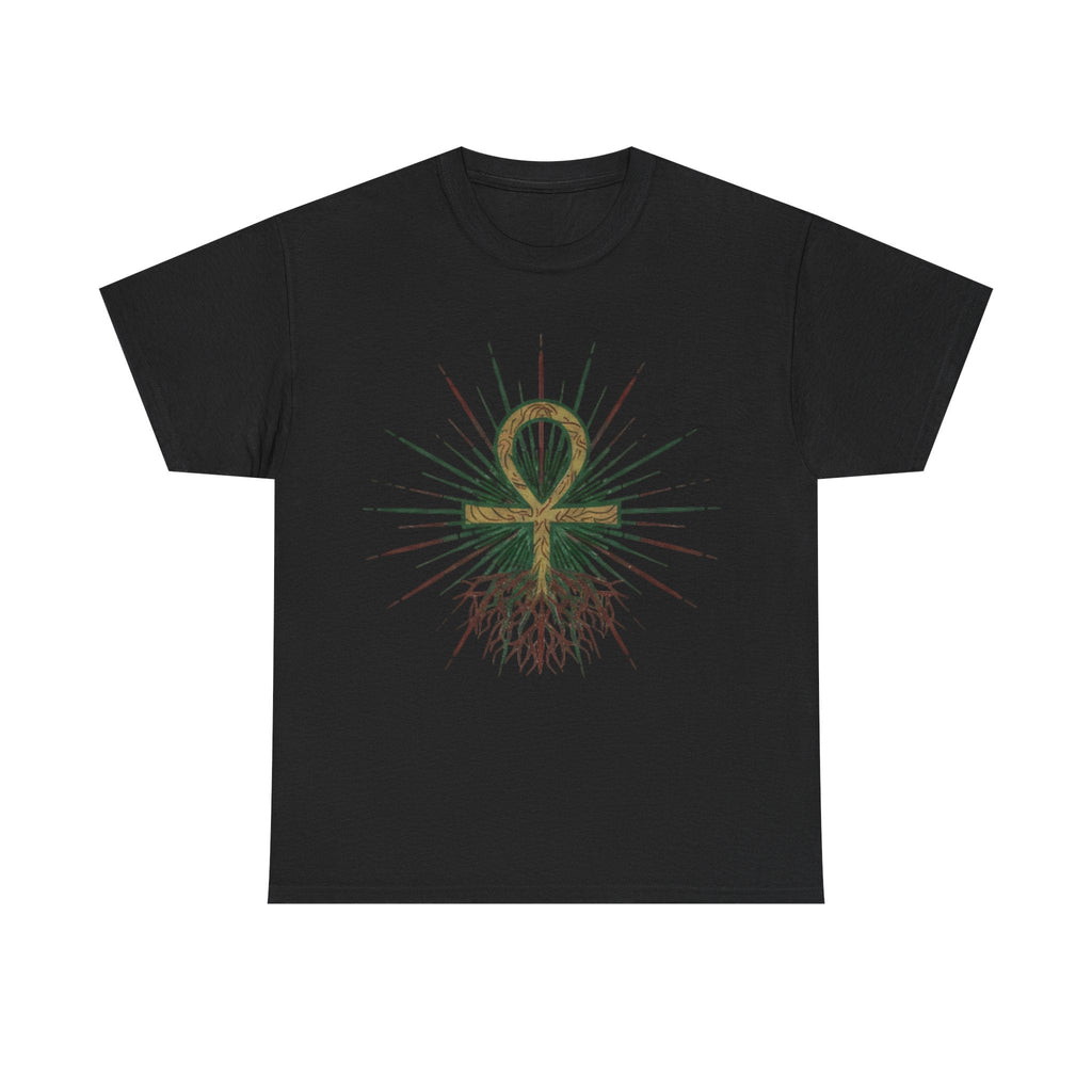 Root Chakra Grounded Ankh T-Shirt (Unisex)