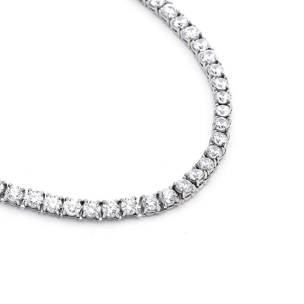 C103W B.Tiff Tennis Necklace/ 3mm