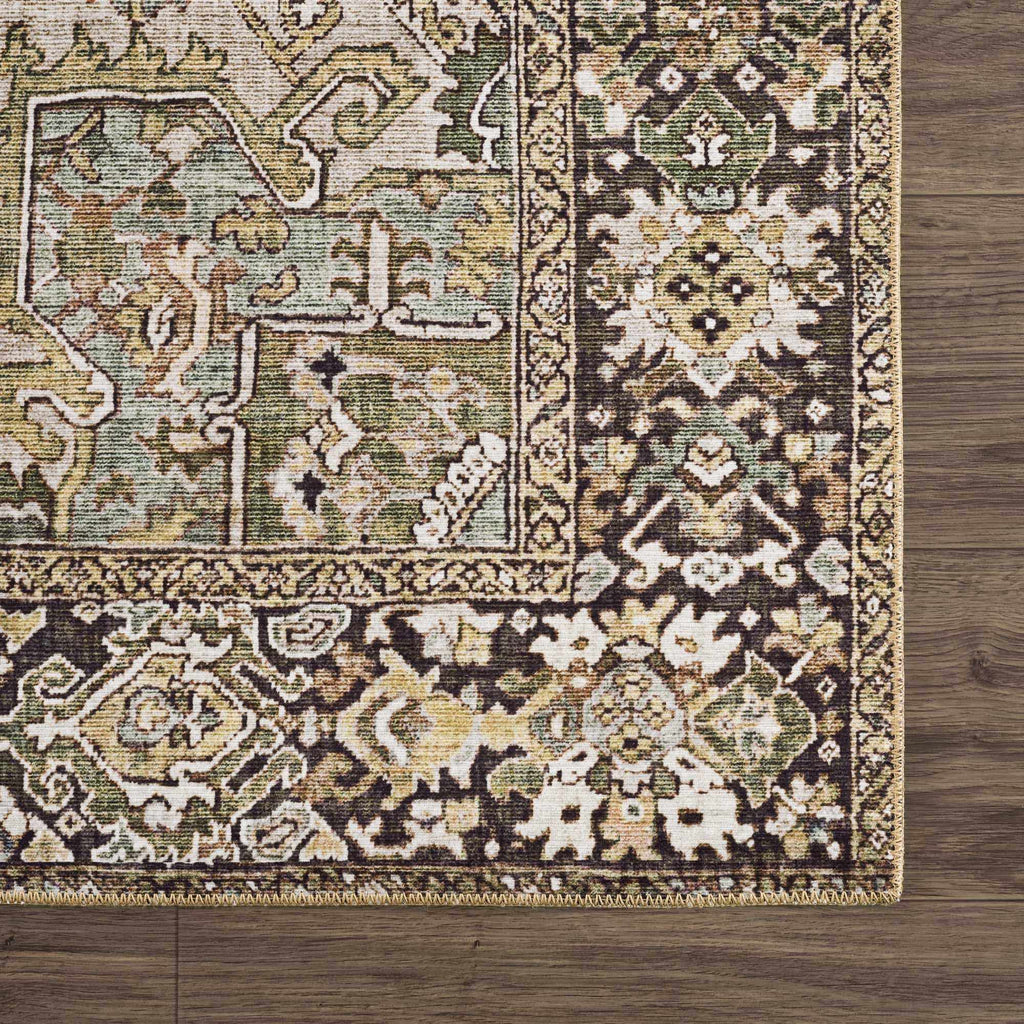 Sage Green Area Rug – Neyland, Modern Home Decor