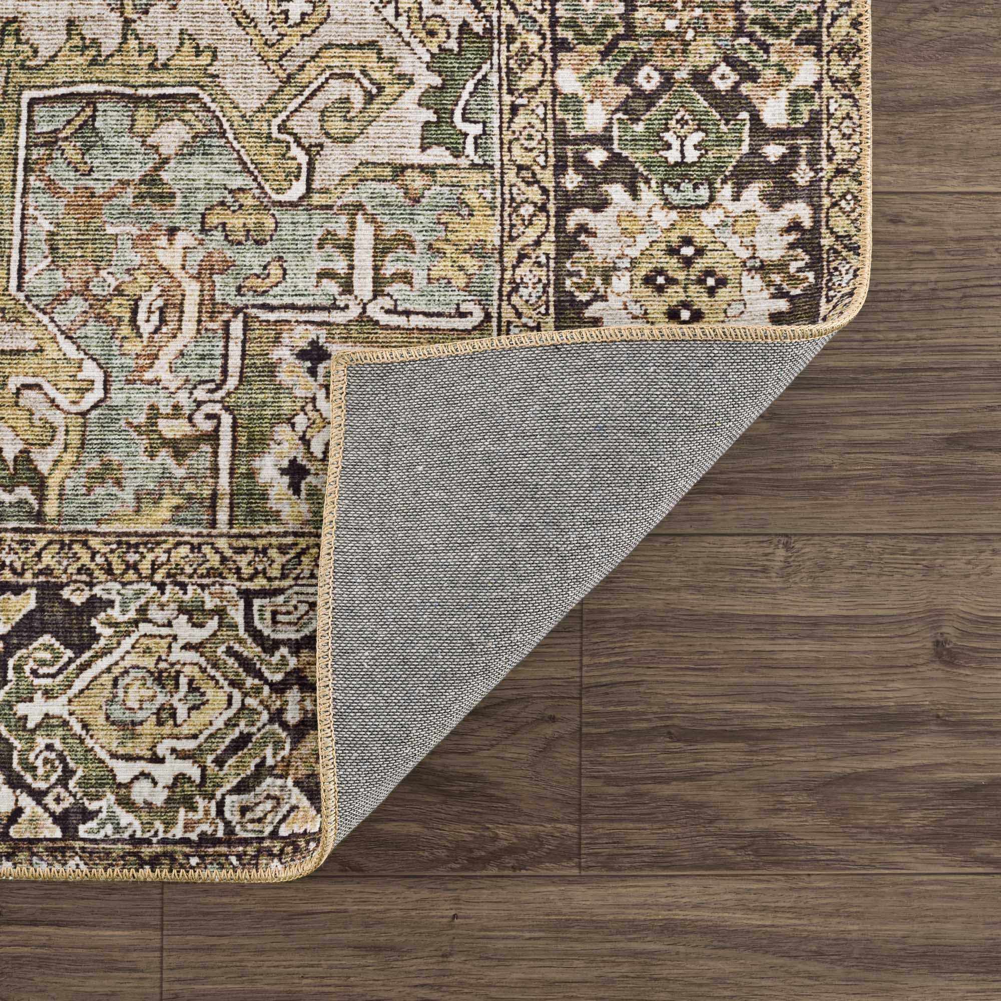 Sage Green Area Rug – Neyland, Modern Home Decor