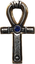Ankh Amulet Necklace with Swarovski Crystals – 1.5 Inch