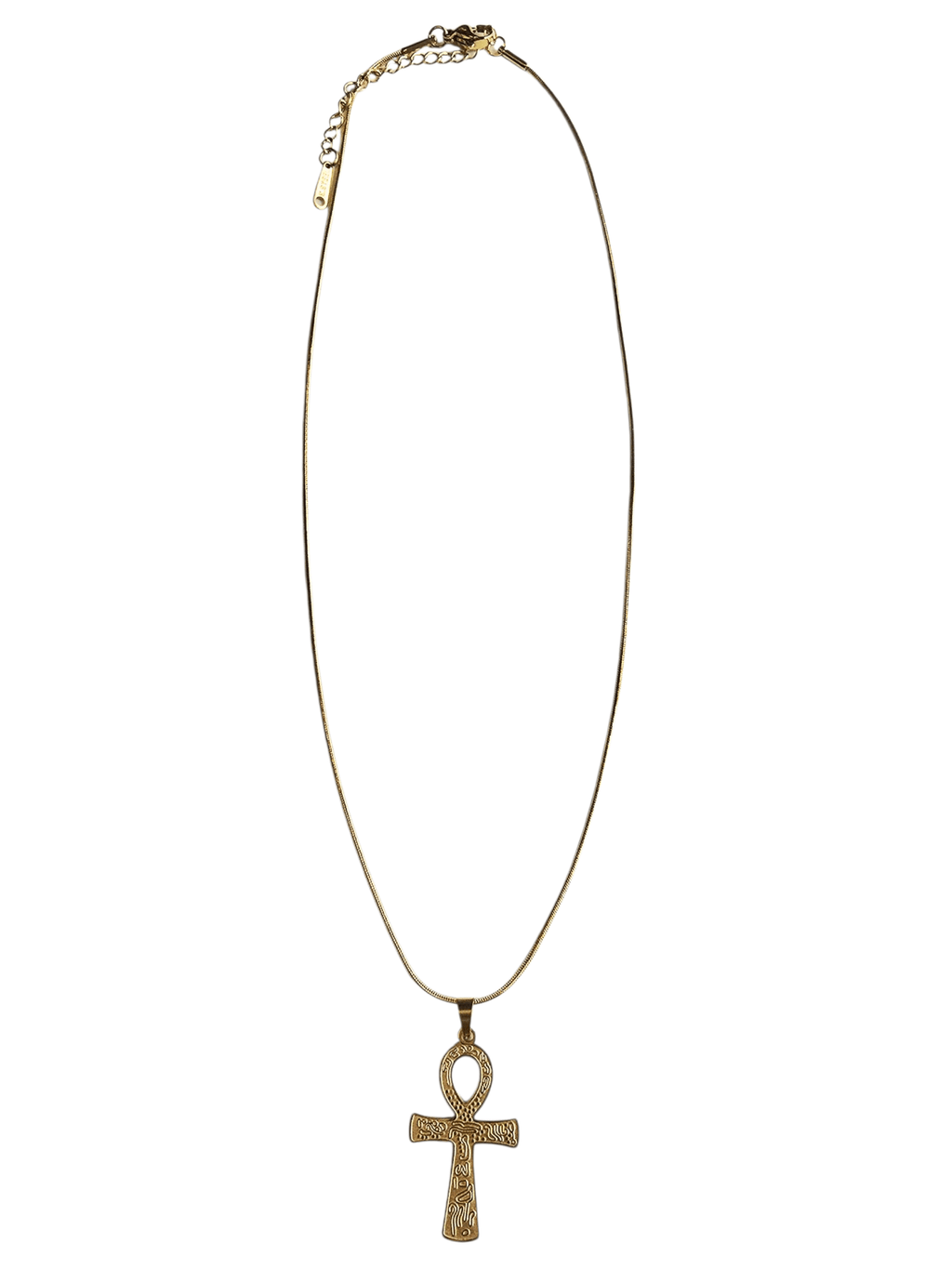 Gold-Plated Ankh Necklace by MINU Jewels