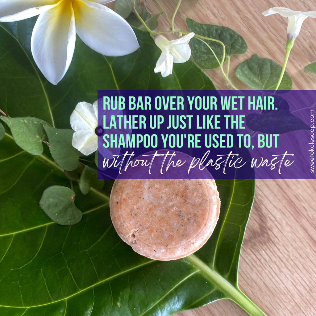 Solid Shampoo Bar – Mamaki Lemongrass