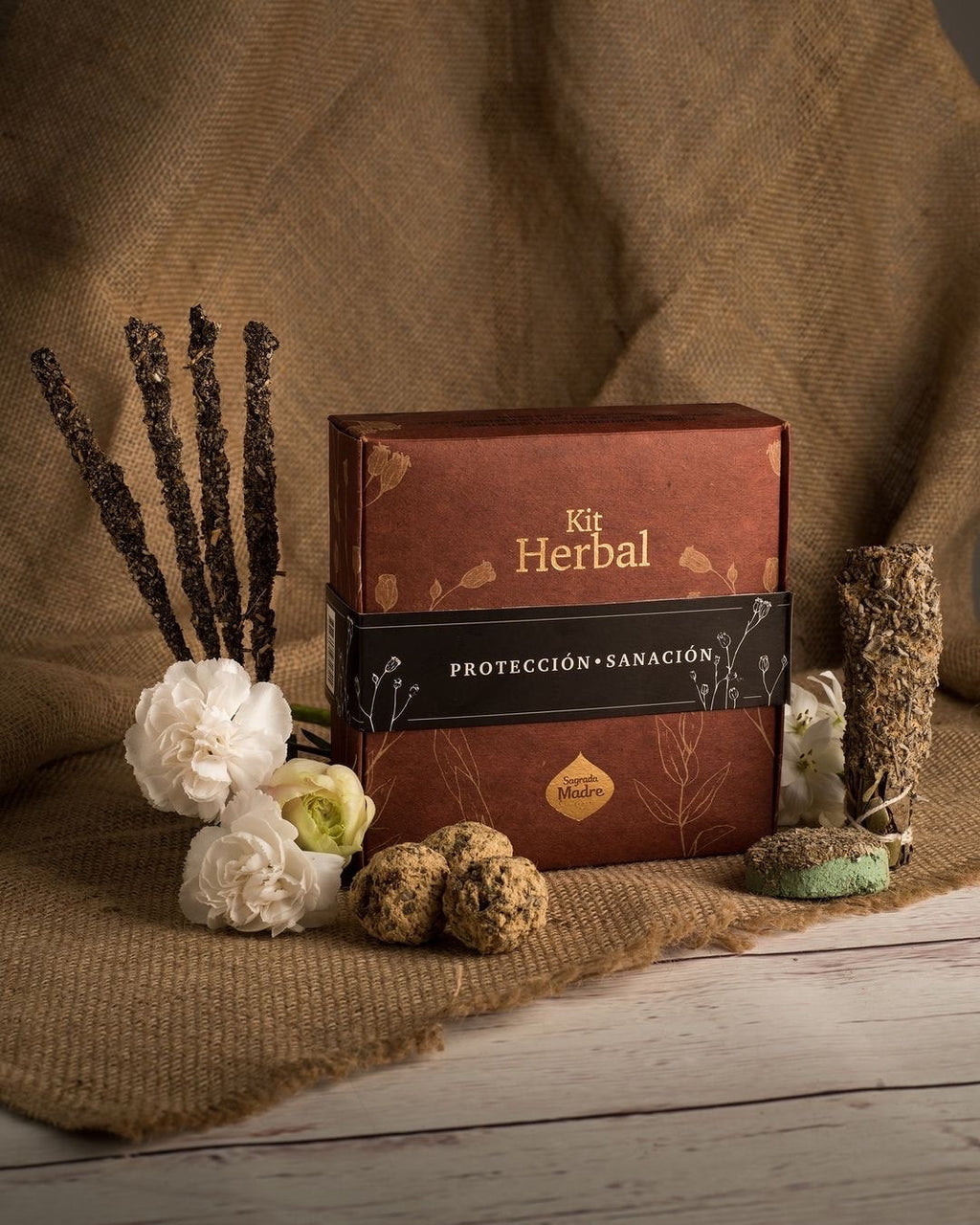 Sage Herbal Gift Box – Protection & Cleansing Set