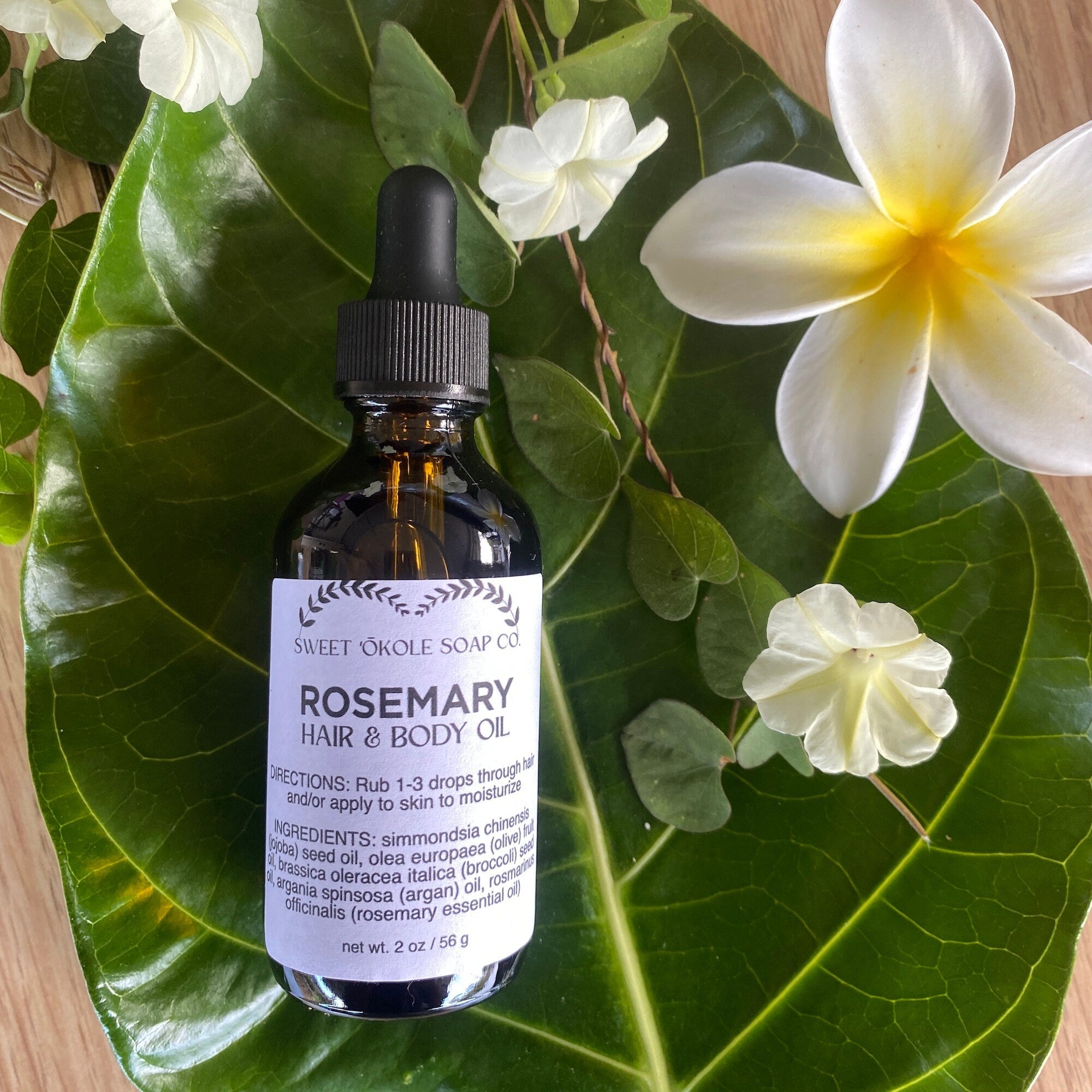 Rosemary Hair & Scalp Oil – Growth & Nourishment