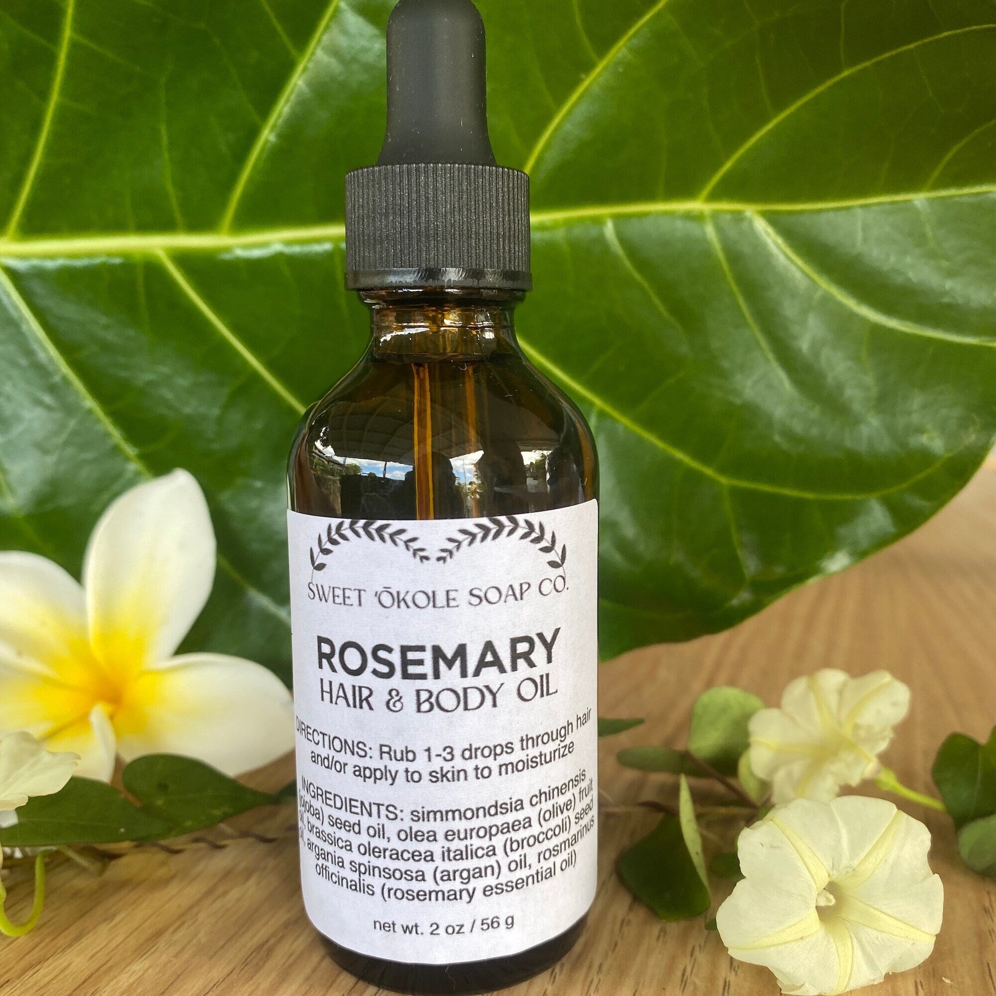 Rosemary Hair & Scalp Oil – Growth & Nourishment