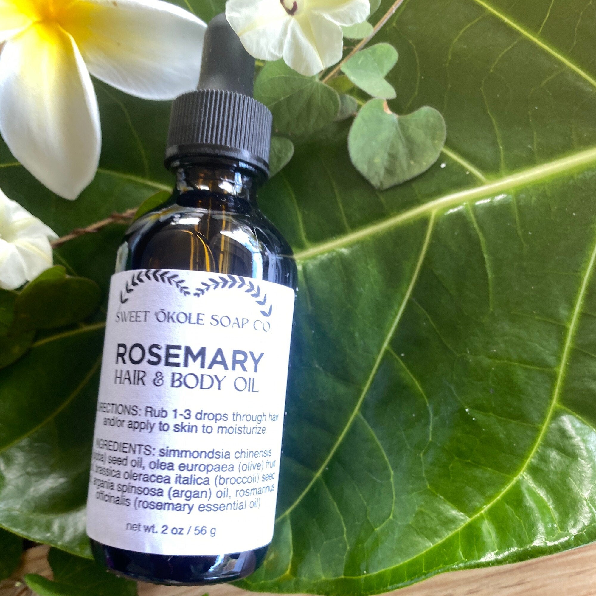 Rosemary Hair & Scalp Oil – Growth & Nourishment