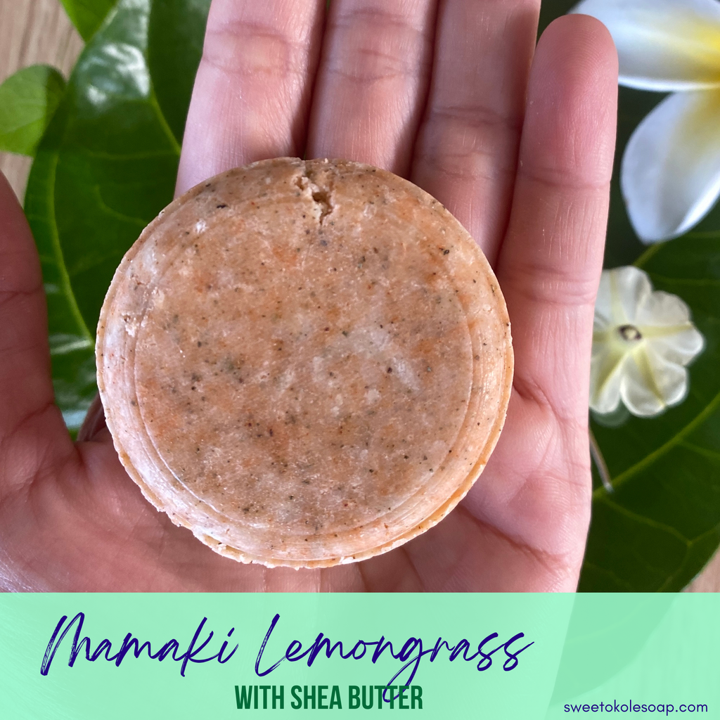 Solid Shampoo Bar – Mamaki Lemongrass
