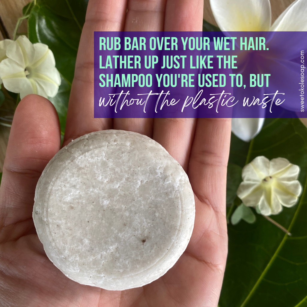 Natural Shampoo Bar – Eucalyptus & Lime with Noni