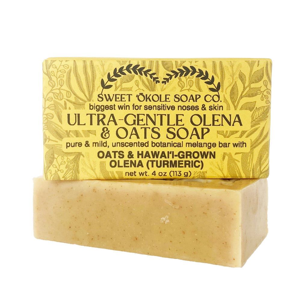 Turmeric Soap Bar – Sensitive Skin with Oats & Olena
