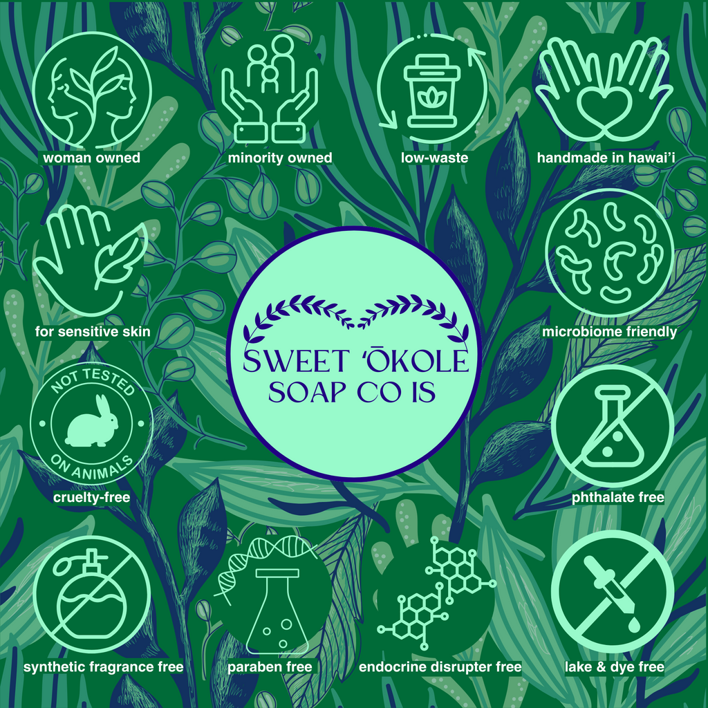 Vegan Mamaki Lemongrass Soap Bar – Palm-Free